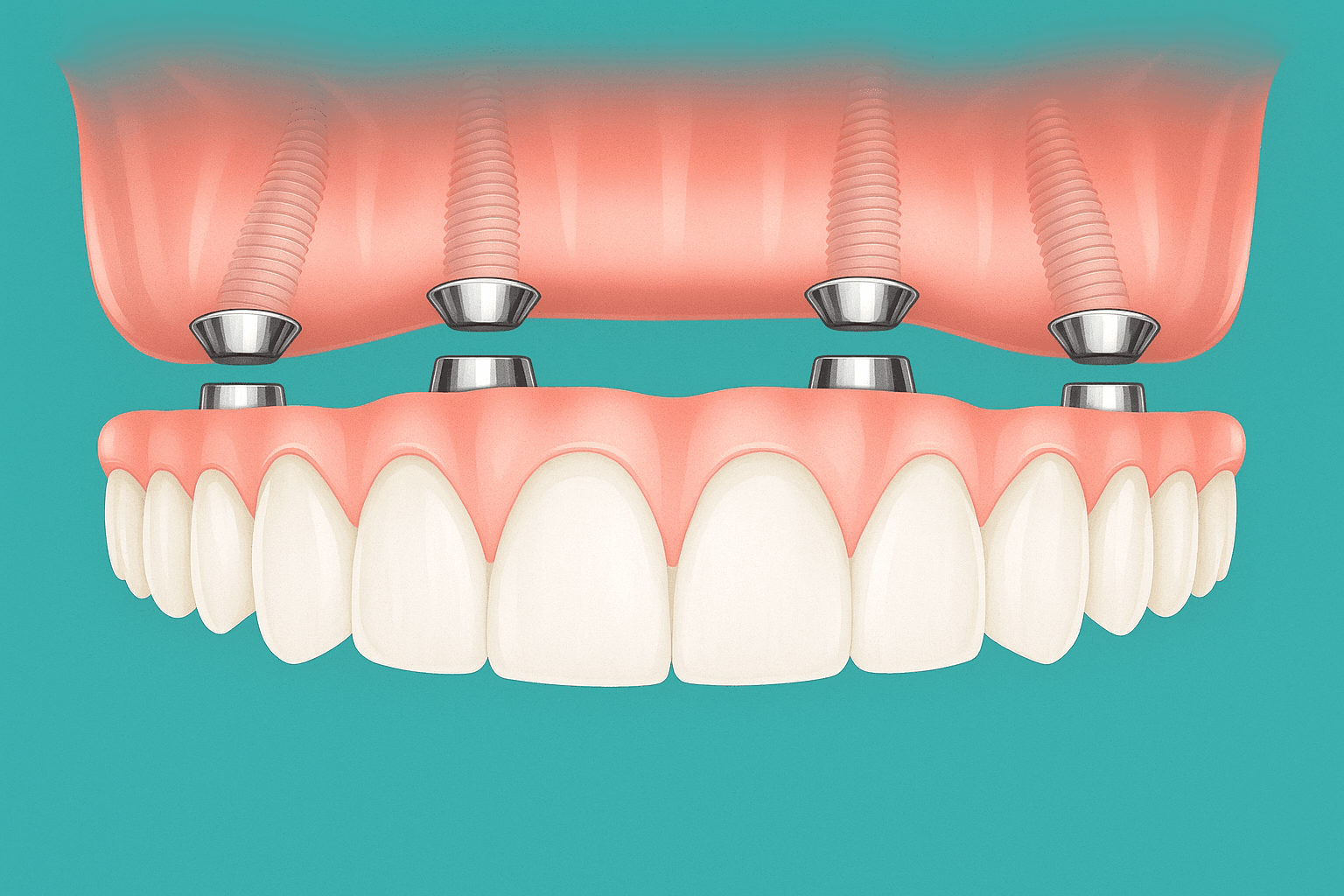Implante Dentário com Protocolo All on Four em Taubaté